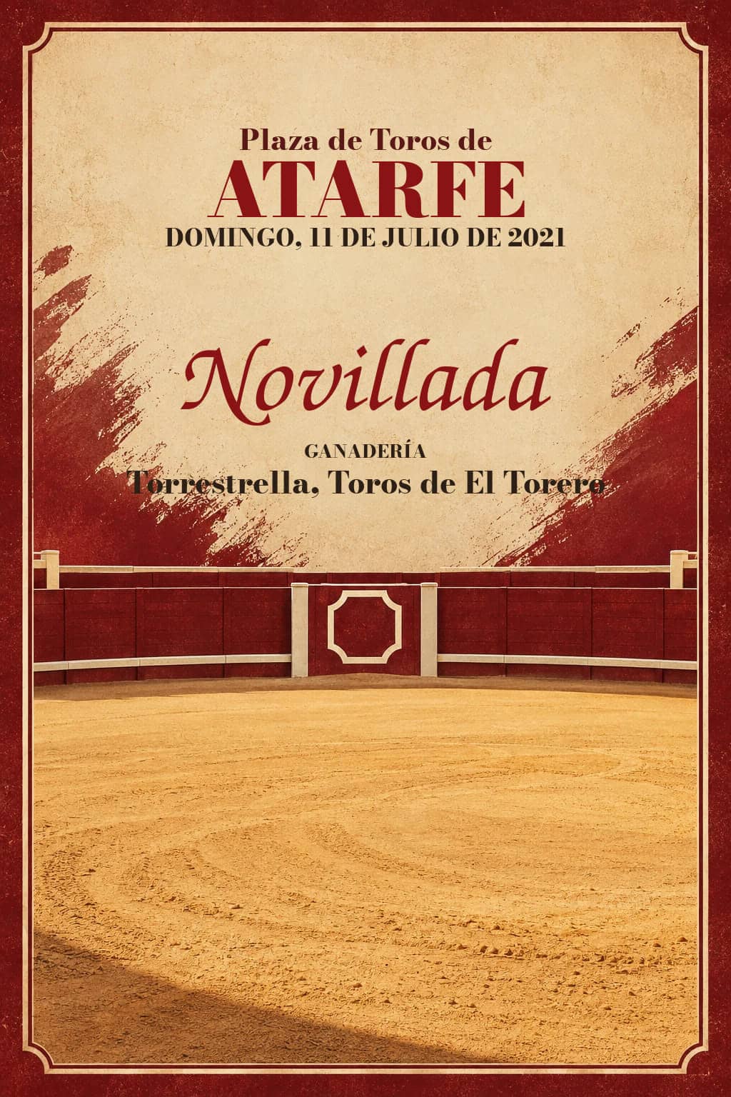 Final del Circuito de Novilladas de Andalucía | Atarfe, Granada. Atarfe. 2021-07-11. Torrestrella, Toros de El Torero