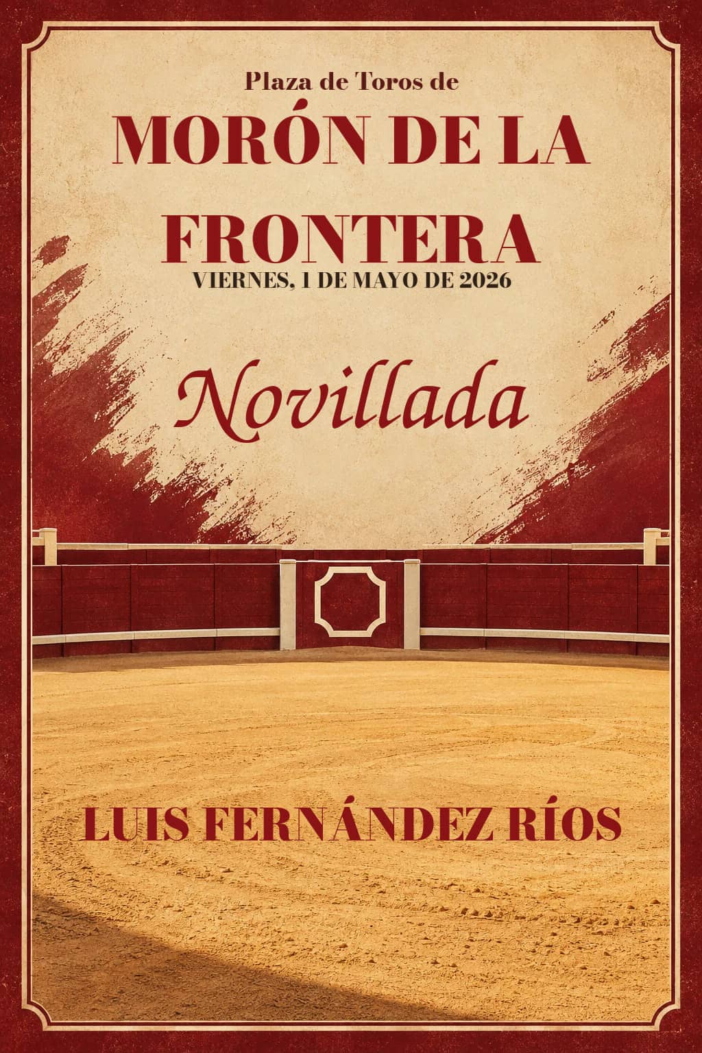 Novillada benéfica desde Morón de la Frontera. Morón de la Frontera. 2026-05-01. Luis Fernández Ríos