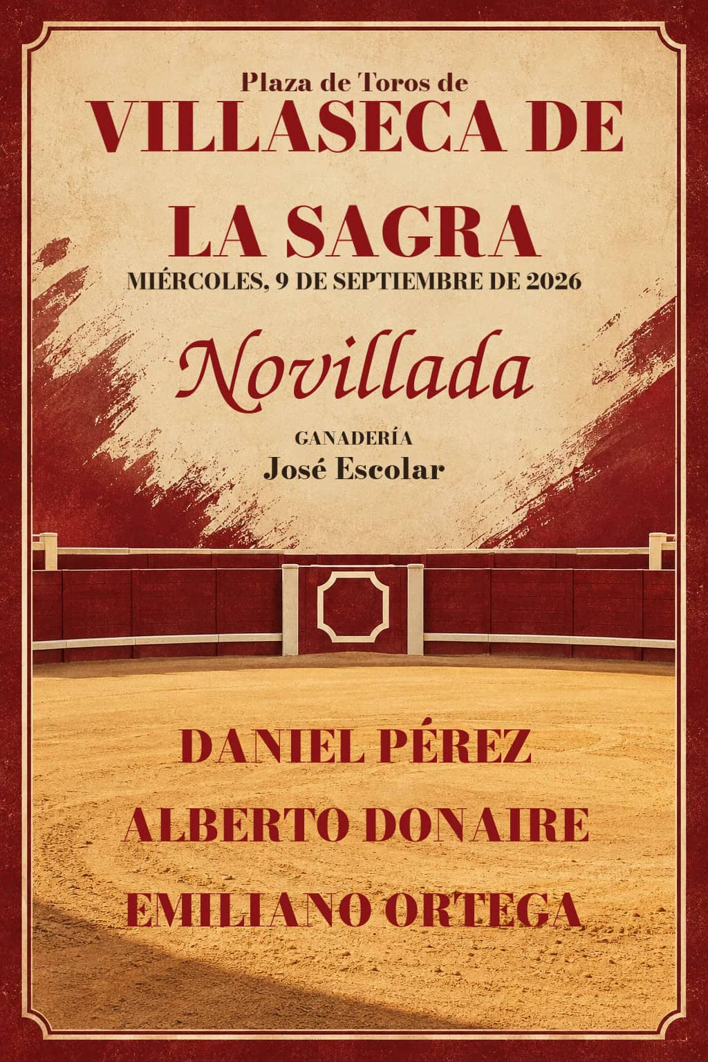Alfarero de Oro desde Villaseca de la Sagra (09/09/2026). Villaseca de la Sagra. 2026-09-09. Daniel Pérez, Alberto Donaire y Emiliano Ortega. José Escolar