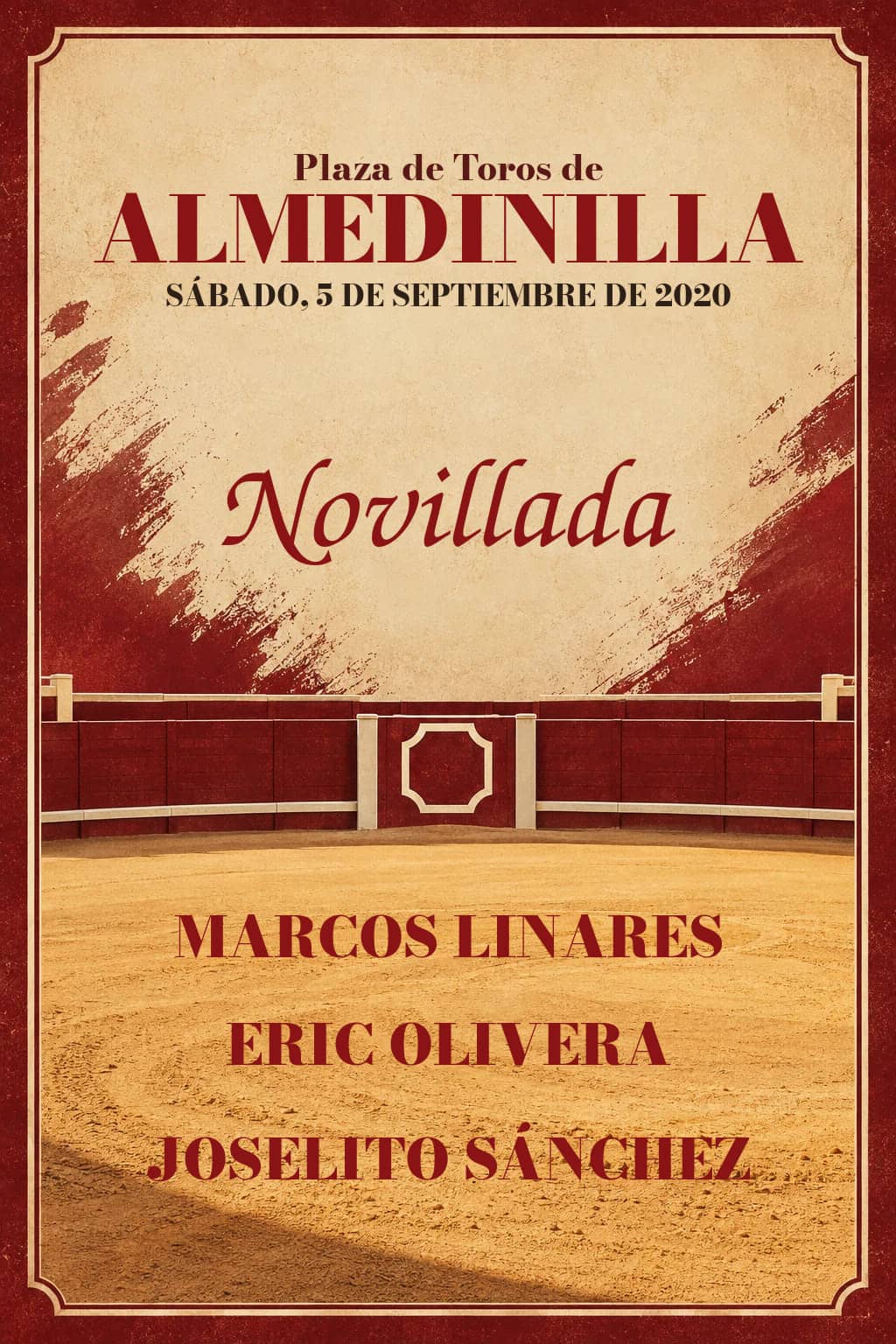 Gran Final XXVI Ciclo de Novilladas | Almedinilla, Córdoba. Almedinilla. 2020-09-05. Marcos Linares, Eric Olivera, Joselito Sánchez