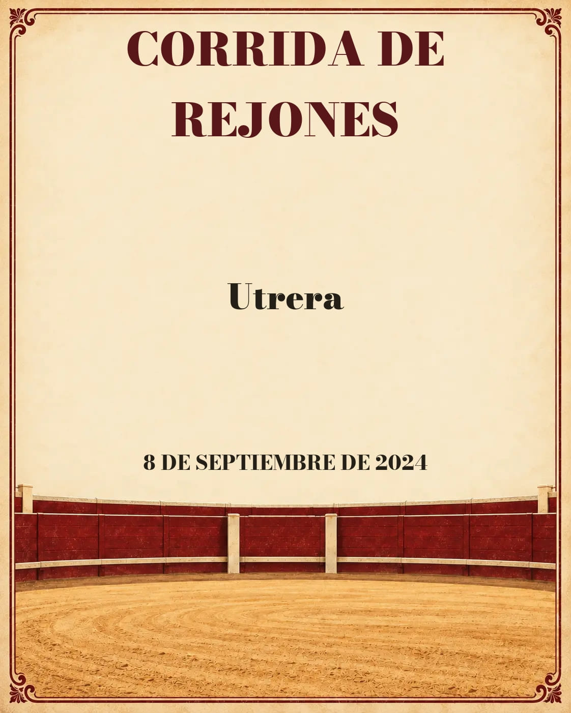 Corrida de Toros mixta | Utrera, Sevilla. Utrera. 2024-09-08