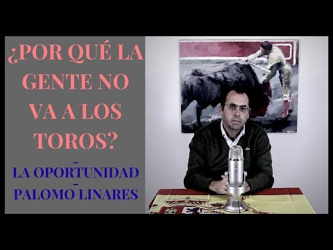 ¿POR QUÉ LA GENTE NO VA A LOS TOROS? - LA OPORTUNIDAD - PALOMO LINARES
