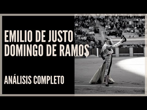 Emilio de Justo 🐂 Domingo de Ramos 2022 🏟️ Las Ventas