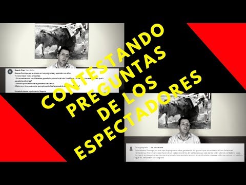 1/2 CONTESTO LAS PREGUNTAS DE LOS ESPECTADORES