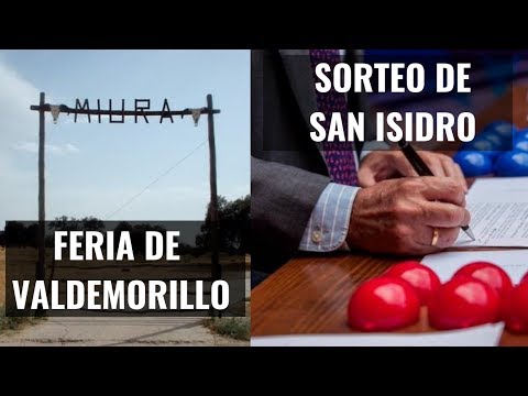 🎱Sorteo San Isidro 🎱🐂 Feria Valdemorillo 2019 🐂
