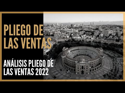 Nuevo Pliego de la Plaza de Toros de Las Ventas 2022
