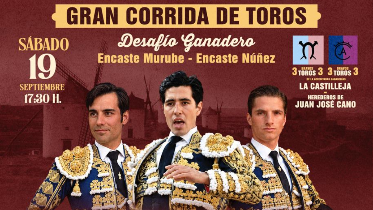 Detalle del cartel oficial de Consuegra.